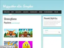 Sites similar to wszystkodlasmyka.pl