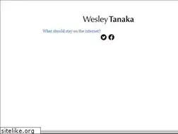 Sites similar to wtanaka.com