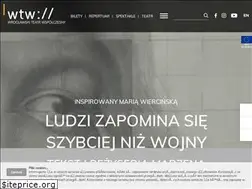 Sites similar to wteatrw.pl