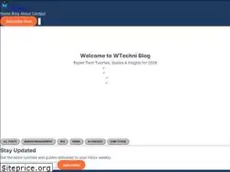 Sites similar to wtechni.com