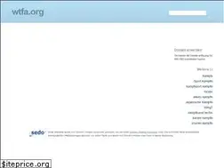 Sites similar to wtfa.org