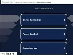 Sites similar to wtfispantone.com