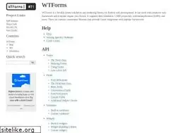 Sites similar to wtforms.readthedocs.io