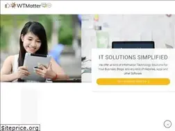 Sites similar to wtmatter.com