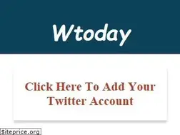 Sites similar to wtoday.net
