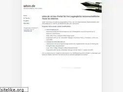 Sites similar to wton.de