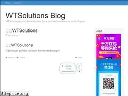 Sites similar to wtsolutions.cn
