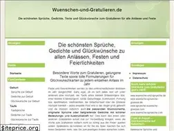 Sites similar to wuenschen-und-gratulieren.de