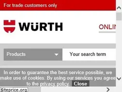 Sites similar to wuerth.in