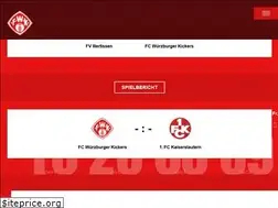 Sites similar to wuerzburger-kickers.de