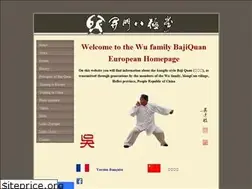 Sites similar to wufamilybajiquan.com