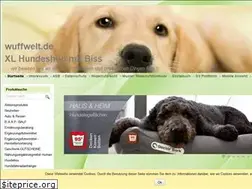 Sites similar to wuffwelt.de