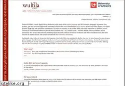 Sites similar to wulfila.be