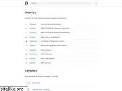 Sites similar to wumbo.net