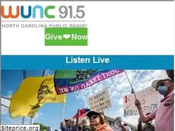 Sites similar to wunc.org