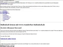 Sites similar to wunderbar-italienisch.de
