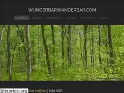Sites similar to wunderbarwanderbar.com