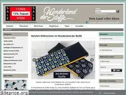 Sites similar to wunderland-der-stoffe.de