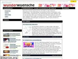 Sites similar to wunderwuensche.de