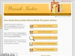 Sites similar to wunsch-index.de