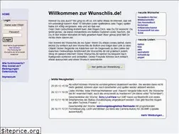 Sites similar to wunschlis.de