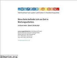 Sites similar to wupperfarben.de
