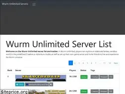 Sites similar to wurm-unlimited.com