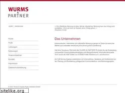 Sites similar to wurms-pr.de