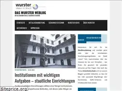 Sites similar to wurster-blog.de