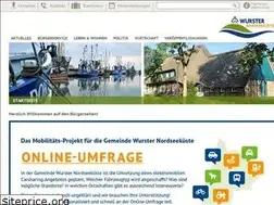 Sites similar to wurster-nordseekueste.de