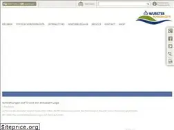 Sites similar to wursternordseekueste.de