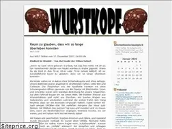 Sites similar to wurstkopf.wordpress.com