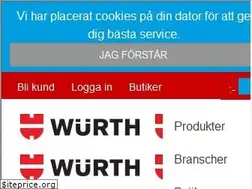 Sites similar to wurth.se