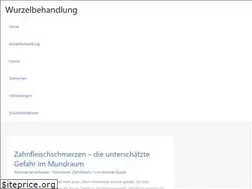 Sites similar to wurzelbehandlung.me