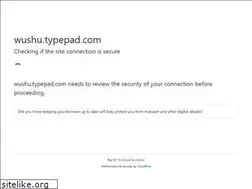 Sites similar to wushu.typepad.com