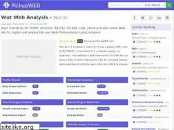 Sites similar to wut.de.pickupweb.com