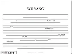 Sites similar to wuyang0116.com