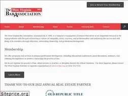 Sites similar to wvbarassociation.org