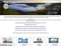 Sites similar to wvdentalboard.org