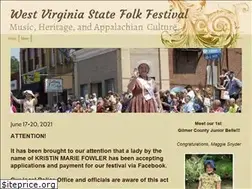 Sites similar to wvstatefolkfestival.com
