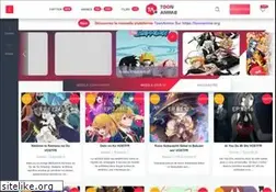 Sites similar to wvvw.toonanime.co