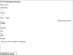Sites similar to wvwmatchups.azurewebsites.net