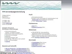 Sites similar to ww-a.de
