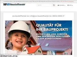 Sites similar to ww-baustoffhandel.de