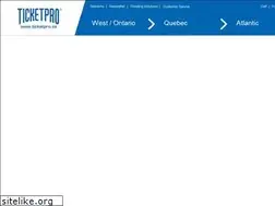 Sites similar to ww4.ticketpro.ca