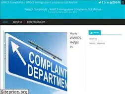 Sites similar to wwicscomplaints.com