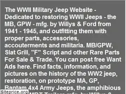 Sites similar to wwiijeepparts.com