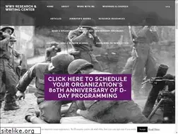 Sites similar to wwiiresearchandwritingcenter.com