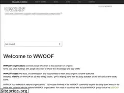 Sites similar to wwoofinternational.org