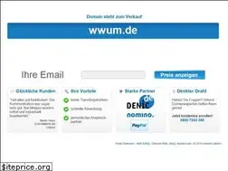 Sites similar to wwum.de